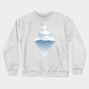 Minimal landscape art Crewneck Sweatshirt